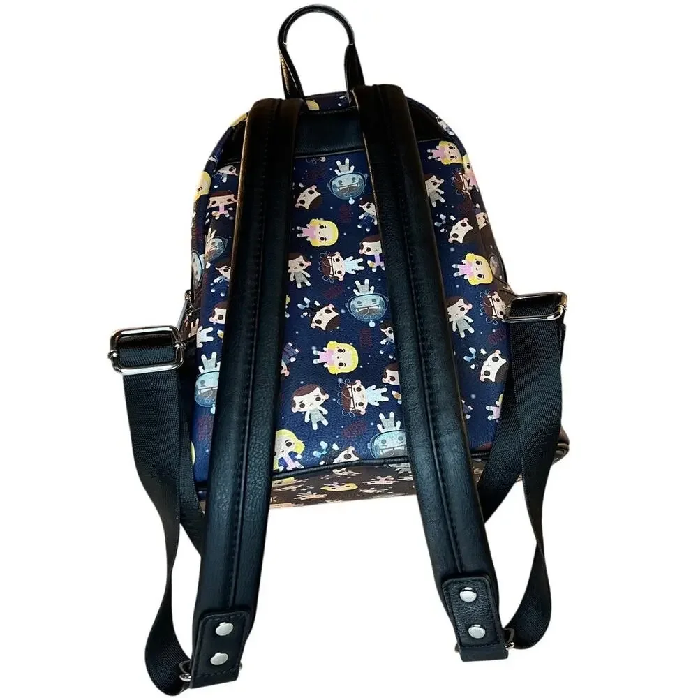 Loungefly Stranger Things Chibi Mini Backpack Eleven Demogorgon Blue